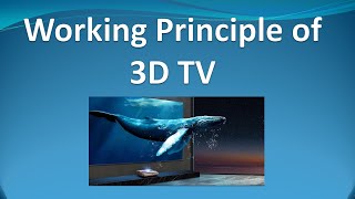 Working Principle of 3D TV
