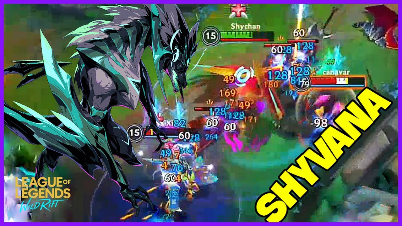 Wild Rift SHYVANA Montage - Best SHYVANA Plays | LoL Wild Rift Montage