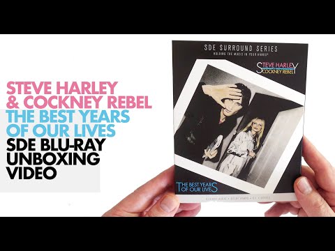 Steve Harley & Cockney Rebel / The Best Years of Our Lives SDE blu ray & deluxe unboxing video