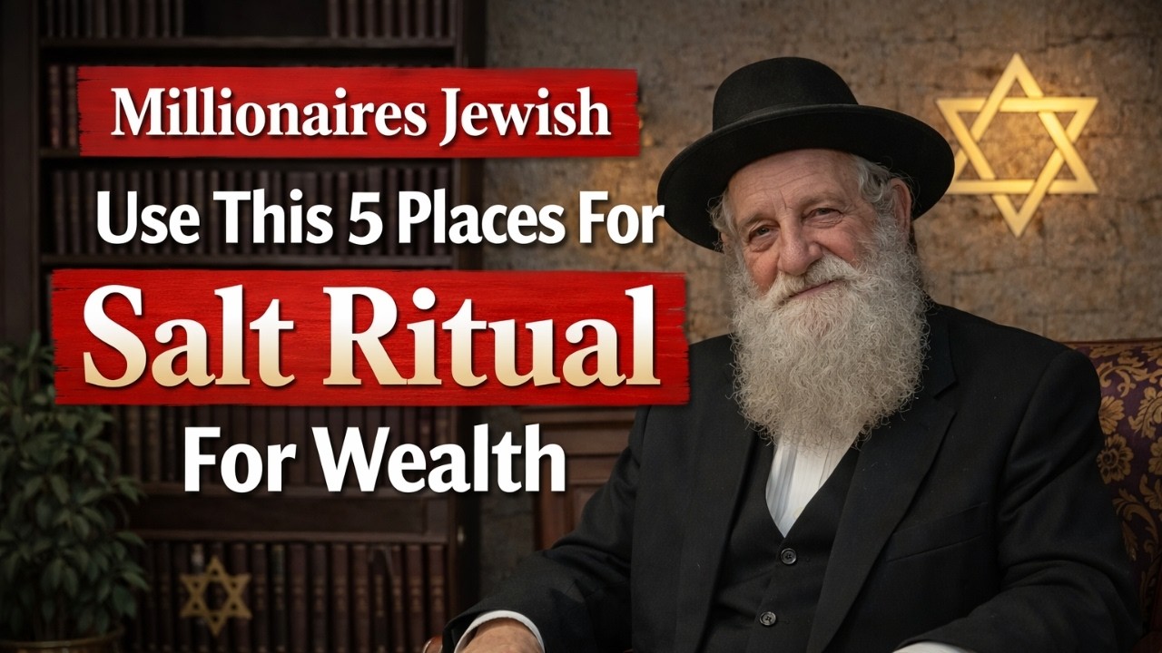 Why Jewish Millionaires Use This 5 Point Salt Ritual for Blessings and Wealth