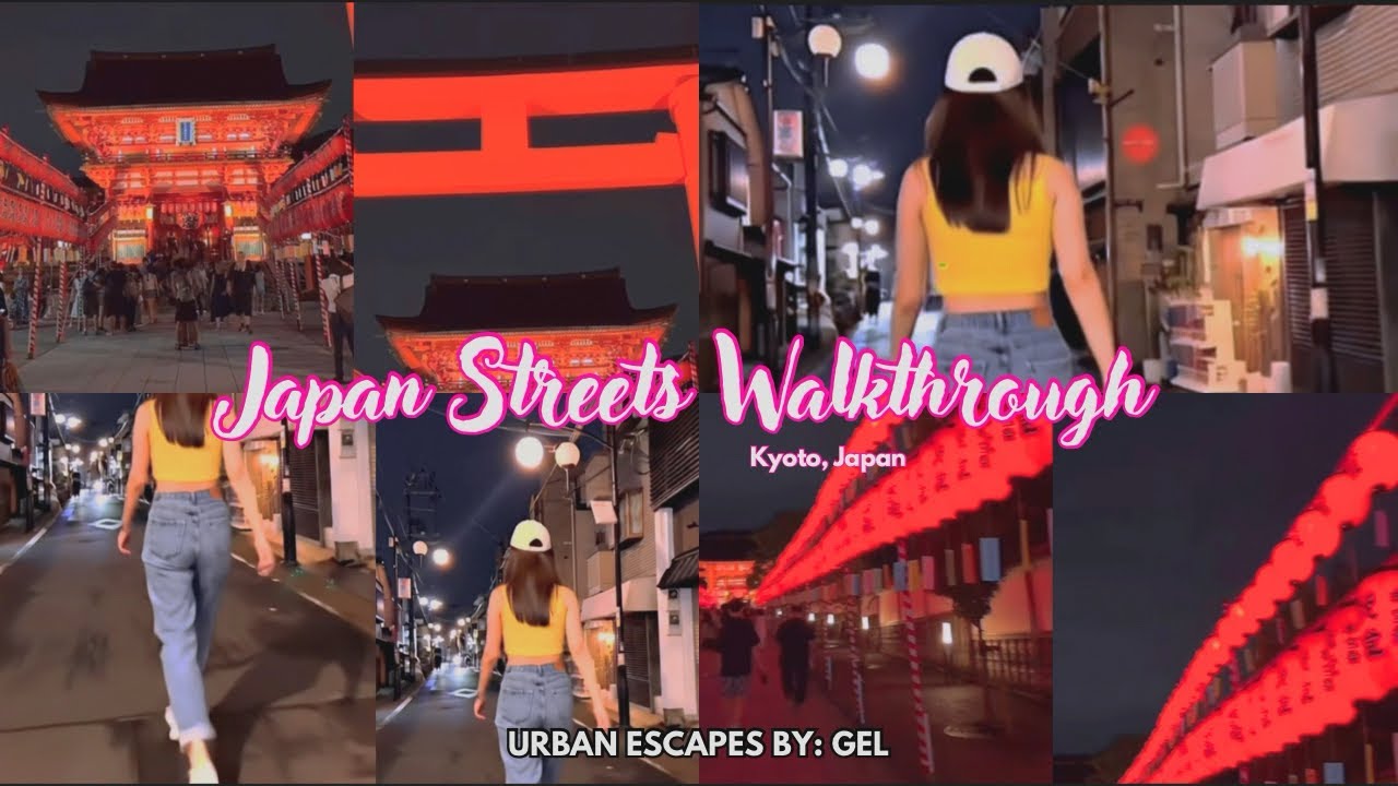 A Night Walk in Kyoto’s Hidden Streets 🇯🇵 | What Kyoto Feels Like at Night | UrbanEscapes