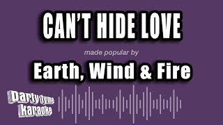 Earth, Wind & Fire - Can't Hide Love (Karaoke Version)