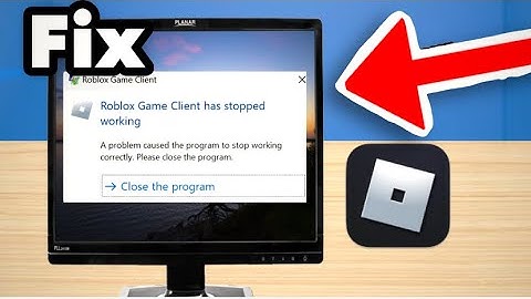 How to fix Roblox game client has stopped working windows 7 (fix Roblox game client stopper working)