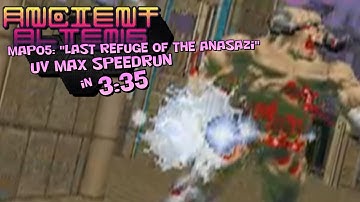 Doom: Ancient Aliens MAP05: "Last Refuge of the Anasazi" UV Max in 3:35