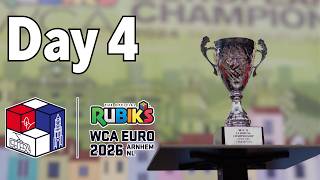 Rubik's WCA European Championship 2026 - Day 4