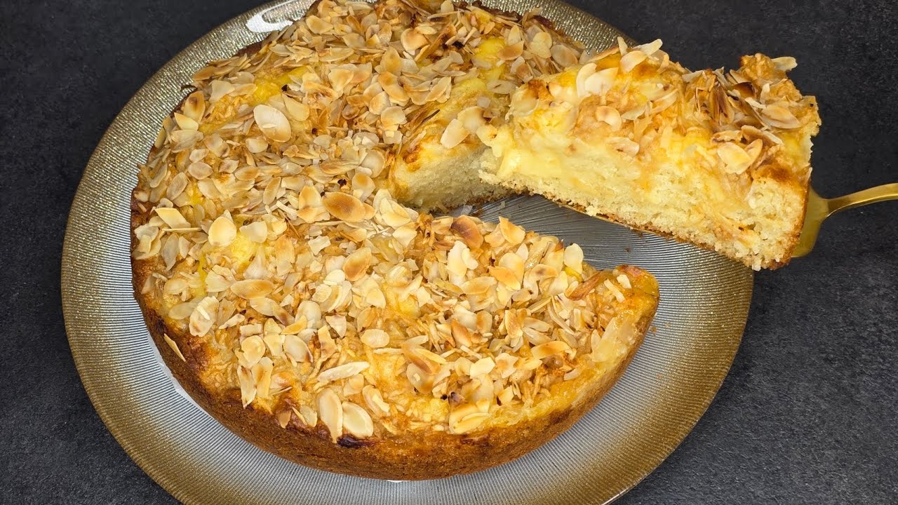 La famosa Torta di Mele Cremosa e Sofficissima 🍎 | Con Crema Pasticcera ...