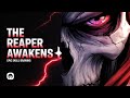 Drawing a Dark Reaper | Epic Skull Warrior Art with Fiery Eyes ⚡🔥