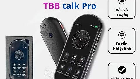 Review máy phiên dịch A10, bản nâng cấp mới nhất 2025