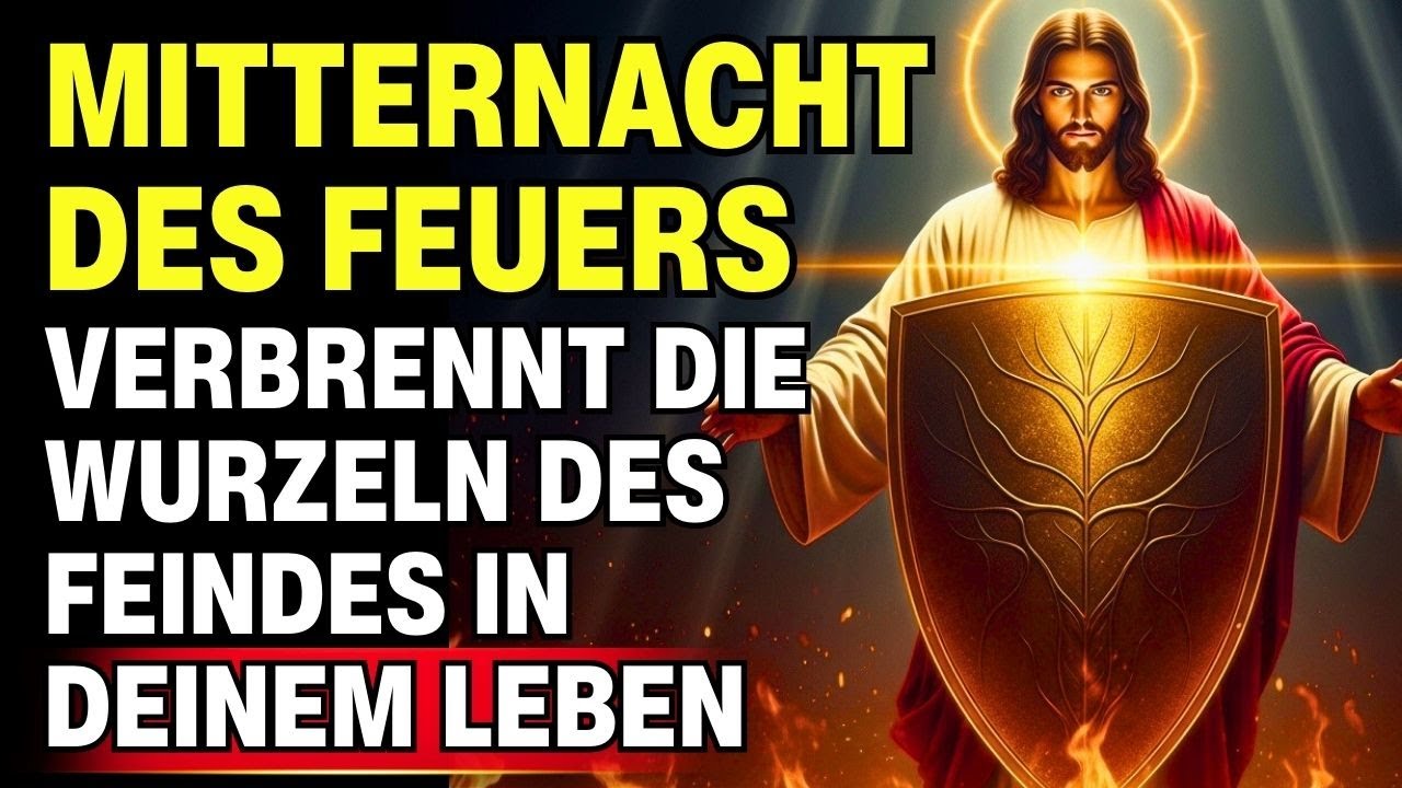 ⚔️ Mitternachtsgebet: Das Böse, das sie in dein Leben GEPFLANZT haben, wird heute mit der Wurzel AUS