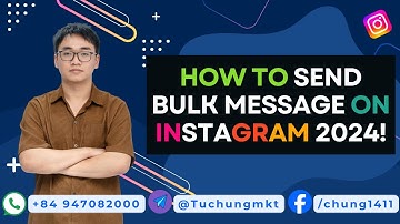 How to Send Bulk Message On Instagram 2024 | Dms Sender In Insta