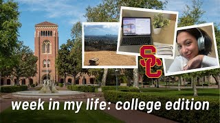 FIRST WEEK OF COLLEGE VLOG | USC BCA