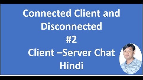 Signal R Connected and Disconnected Client Information |  ASP.NET CORE | Part-2