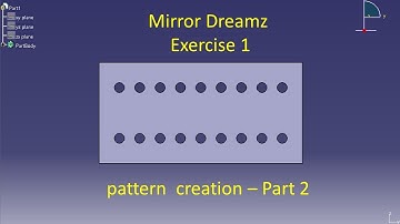Basic CATIA V5 Automation | Create Pattern using Macro Part 2