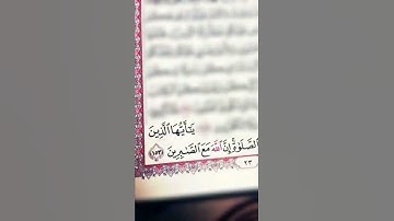 تلاوة رائعة للاستاذ حسين الغريب "ان الله مع الصابرين" #القرآن_الكريم #short