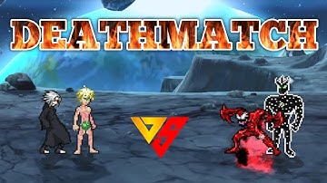 Adam V2 OP & Takizawa VS Carnage V2 & Alien X in Jump Force Mugen