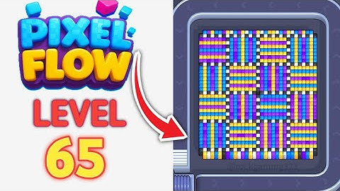 Pixel Flow Level 65 Walkthrough