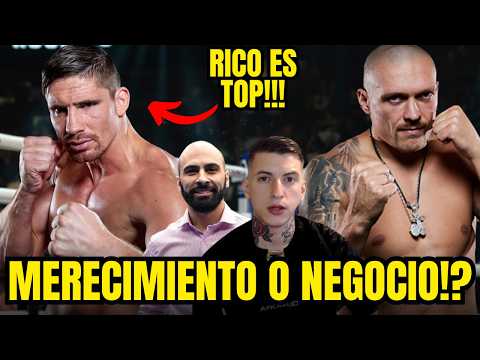 INJUSTICIA!? O MERECIMIENTO... Rico Verhoeven en el top 10 del peso pesado DEBATE CALIENTE!!