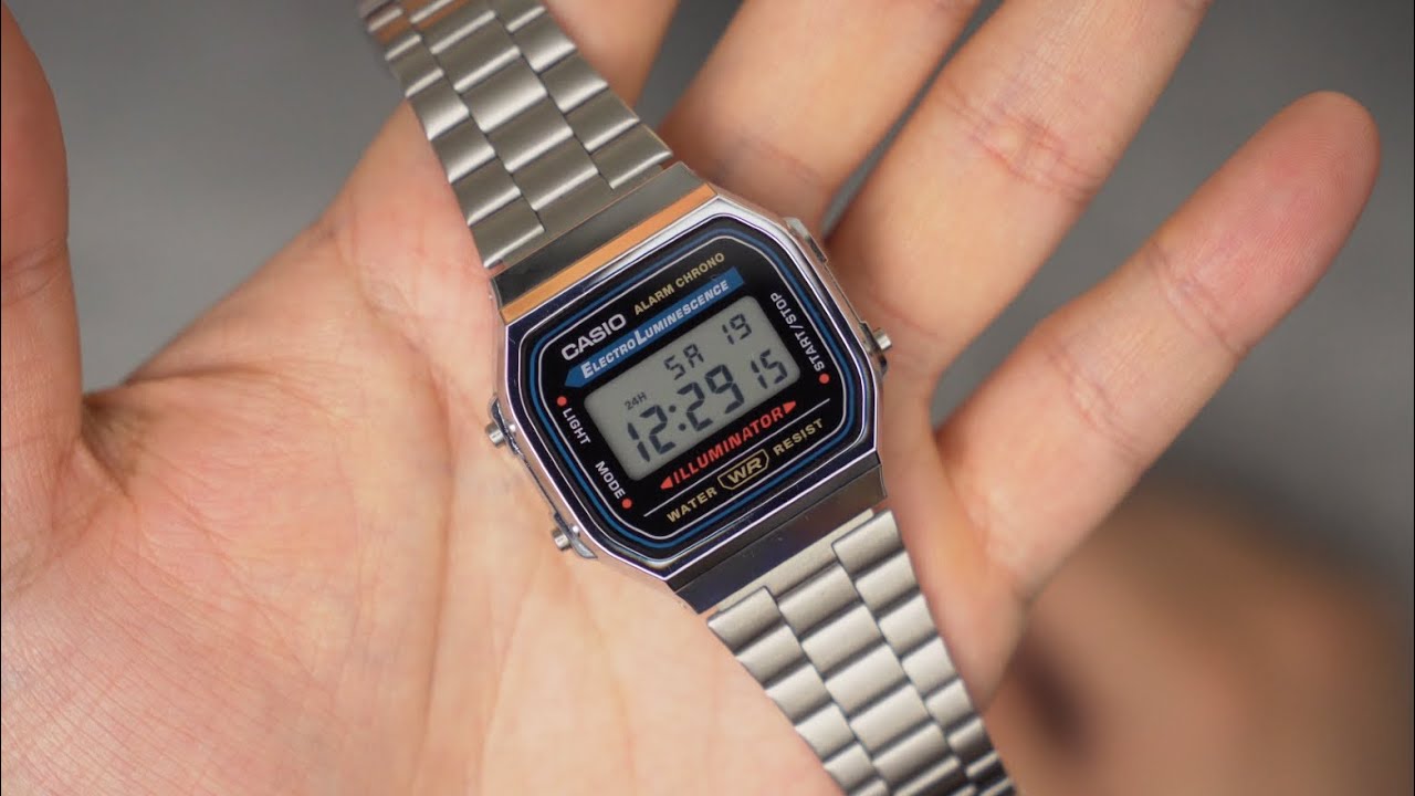 Casio A168WA-1, affordable retro watch you’ll love. Under $30.