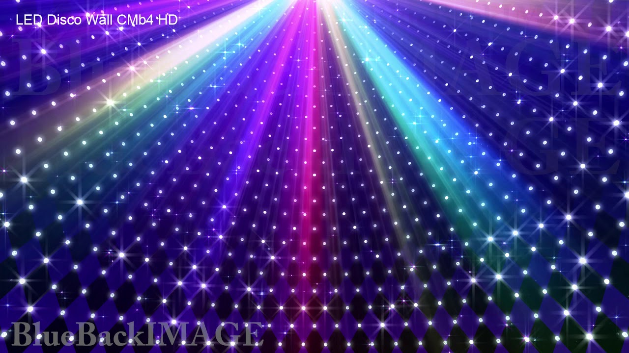 映像素材 動画素材 イルミネーション キラキラ Led ライト ネオン 照明 ディスコ クラブ Led Disco Wall Cmb4 Hd Youtube
