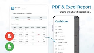 CashBook App – Track Expenses, Manage Income & Create Reports Easily screenshot 3
