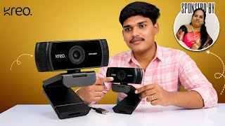 Best Budget Webcam for Gaming & Streaming? 🔥 Kreo Owl Lite Review in Telugu