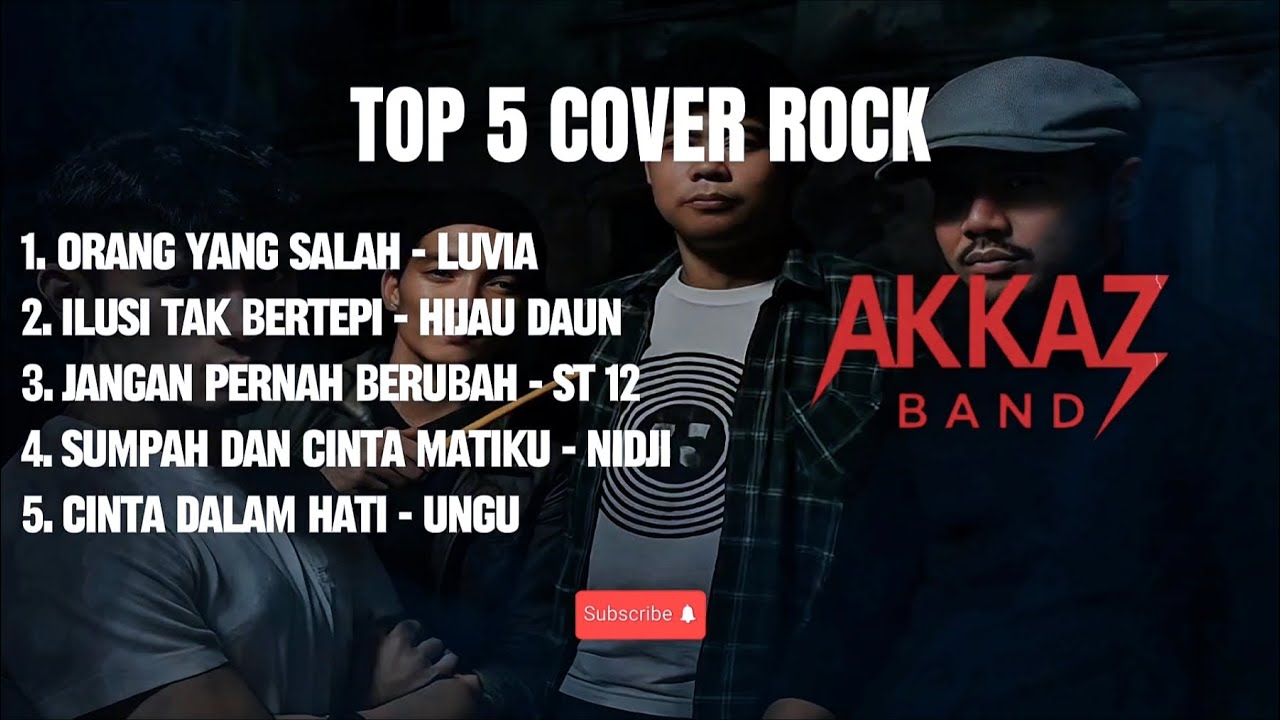 TOP 5 INDONESIAN POP PUNK COVERS BY AKKAZ BAND