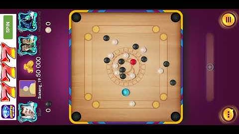 Carrom 4 players game | Carrom pool 2 vs 2 Player game play | carrom game 427
