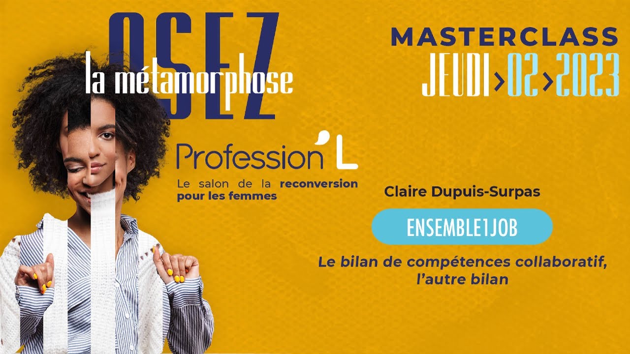Masterclass : Masterclass: Le bilan de compétences collaboratif, l’autre bilan