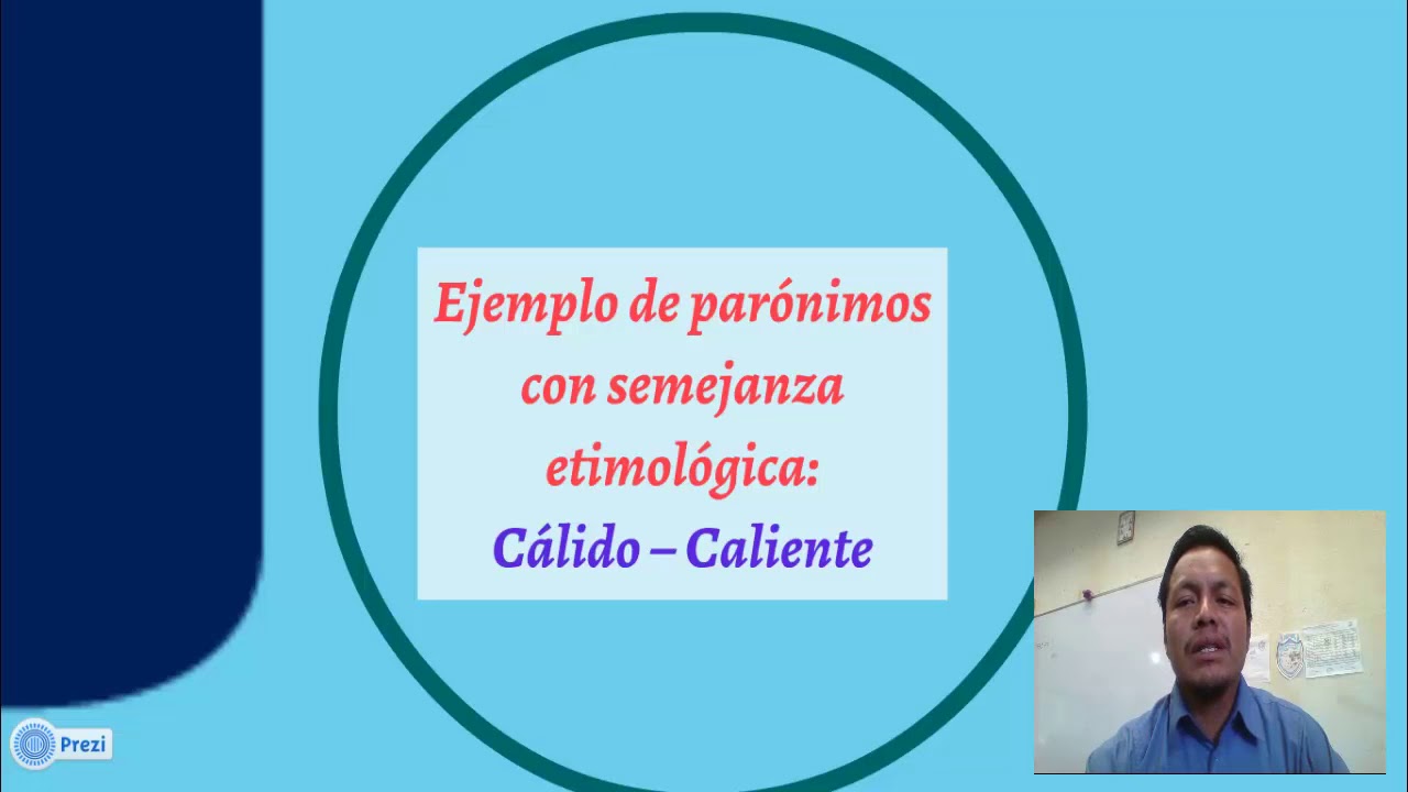 Qué son parónimos, definición y ejemplos - YouTube