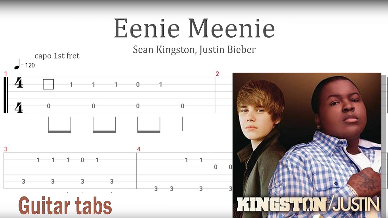 Eenie Meenie - Sean Kingston, Justin Bieber #fingerstyle #fingerstyle_