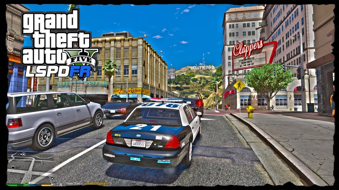 LSPDFR | DIA 385 | NUEVO MOD VISUAL Y JUGANDO CON MANDO DE XBOX!!