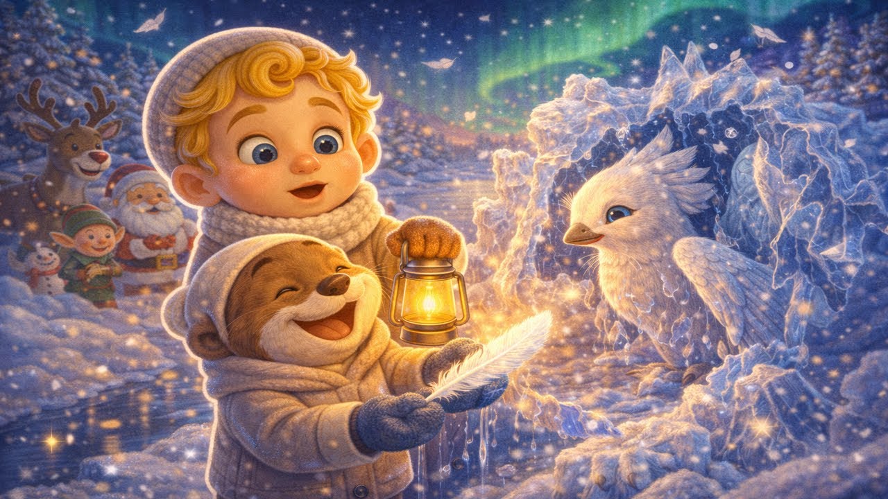 The Midnight Feather – Telo & Milo and the Legendary Snow Bird ✨❄️