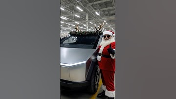 cybersleigh 🎅🏽#tesla #cybertruck #aichristmas #ai #madewithai #aiartistry #modernsanta #newyear