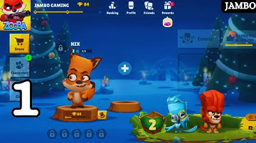 Zooba: Fun Battle Royale Games Gameplay Walkthrough  Part 1 (Android/ iOS)