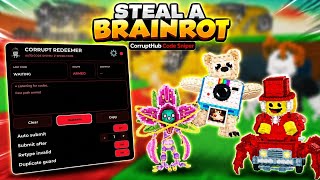 [ UPDATE ] Steal A Brainrot Script | - CorruptHub Code Sniper | AUTO RIDDLE | AUTO SCAN