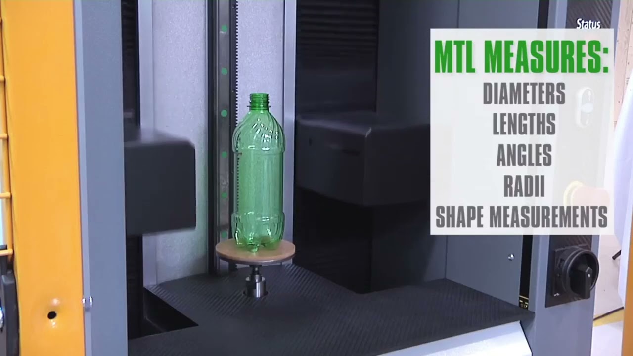Robotic Cell for PET Bottle Quality Control