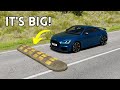 Cars vs Massive Speed Bumps - BeamNG.drive