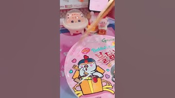 Thumbnail of SAMYANG CARBONARA MIX WITH MOZZARELLA | KAWAII AESTHETIC | HILDAXKEIKO #shorts
