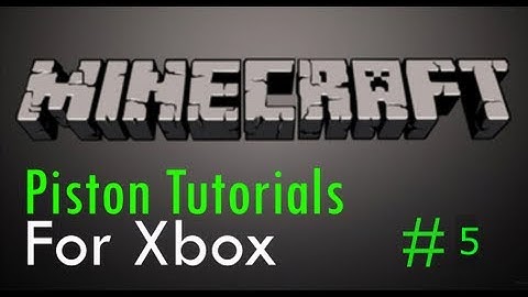 floor Lighting Tutorial Xbox 360 #5 Piston Tutorials