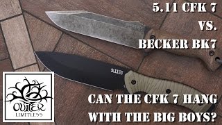 5.11 CFK 7 vs Becker BK7 - Can the CFK 7 Hang with the Big Boys
