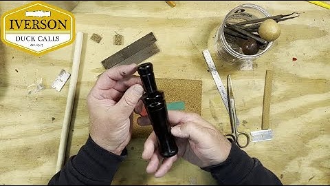 Tuning a 1968 EV Iverson Duck Call