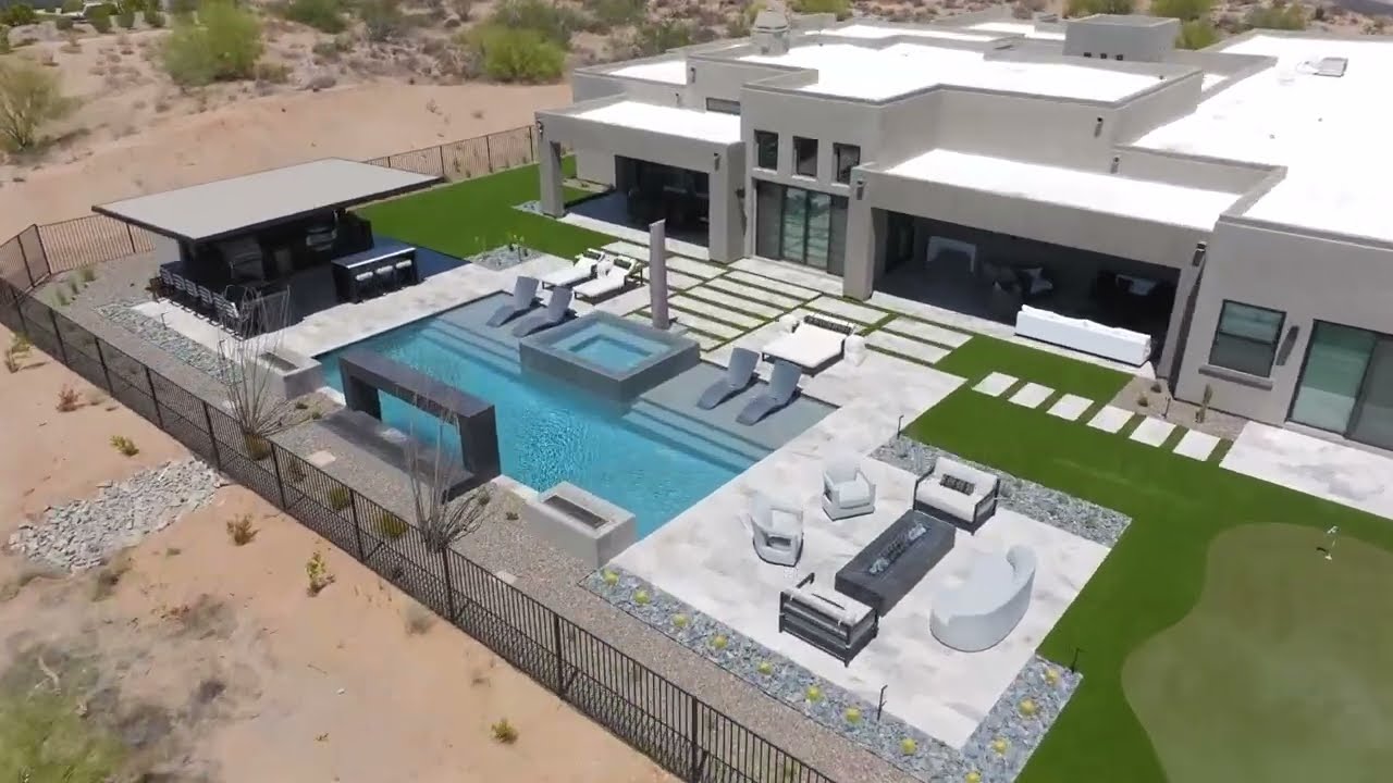 Modern Desert Oasis | Custom Pool & Outdoor Living in Arizona