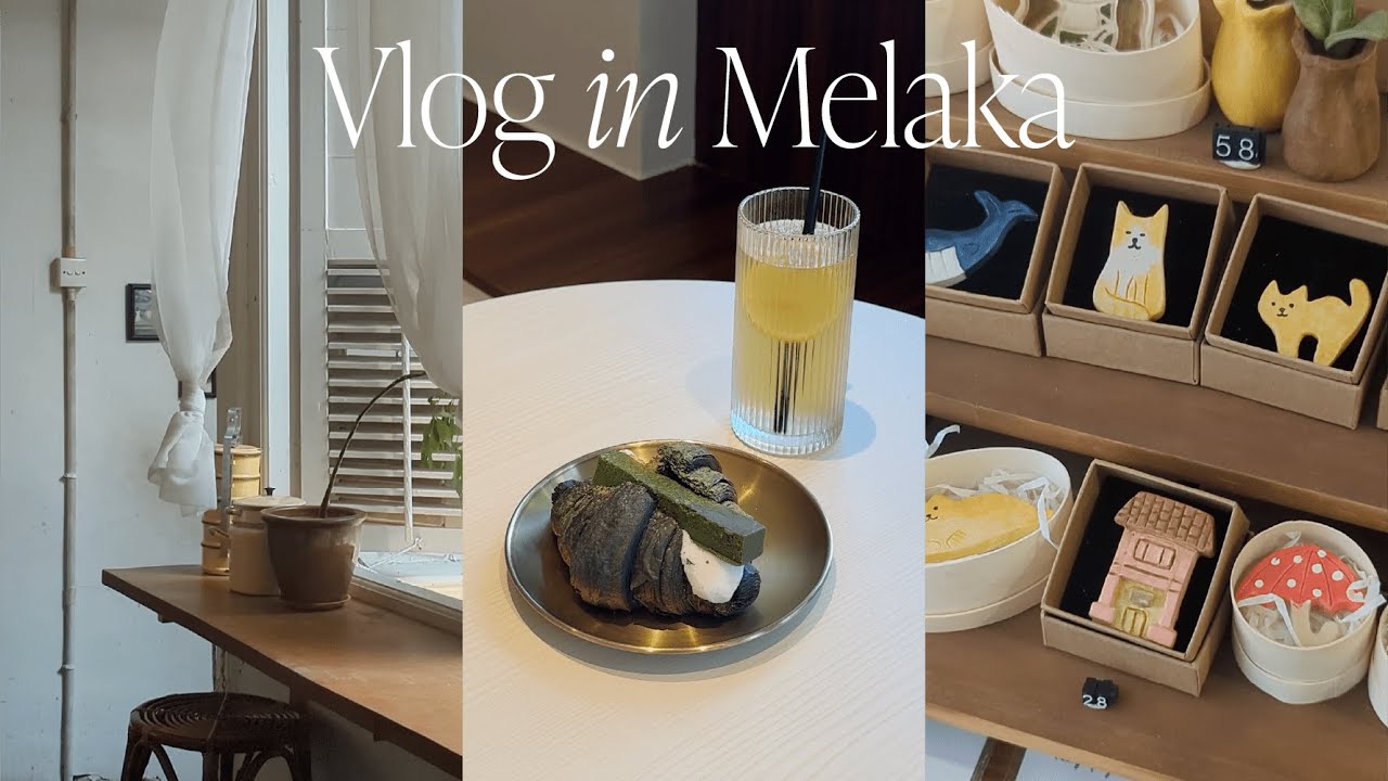 melaka vlog: hospital for allergy test, cute sticker shop and cafe hopping