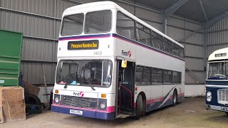 Preserved Volvo Olympian Start Up And Revving 34003 K803Orl