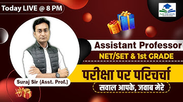 Assistant Professor Geography| NET SET| 1st Grade| Discussion on Exam| Assistant Professor in 2023