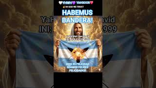 DIOS 🤍 YHWH HABEMUS BANDERA coach tech felicidad YAHSOOR CYE #biblia #bienestar #evangelicos AMEN❤️