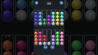 Ball Sort By Infinite Joy Levels 1374, 1375