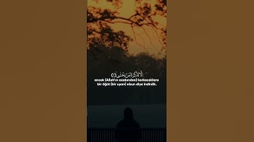طه (1) مَا أَنزَلْنَا عَلَيْكَ الْقُرْآنَ لِتَشْقَىٰ (2)  ||سورة طه _ Tâ Hâ Sûresi 1-5 ayetleri