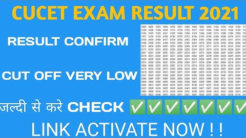 cucet answer key 2021|cucet result 2021|cucet cut off 2021|cucet result kab aayega