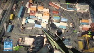 Battlefield 3 Sniper Parachute Kill